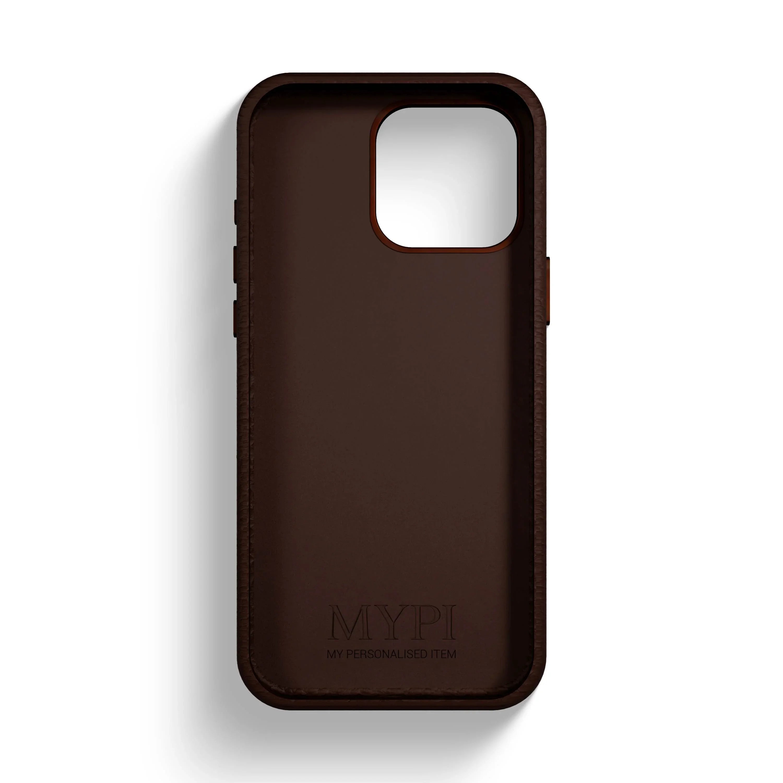 Brown Genuine Leather Phone Case