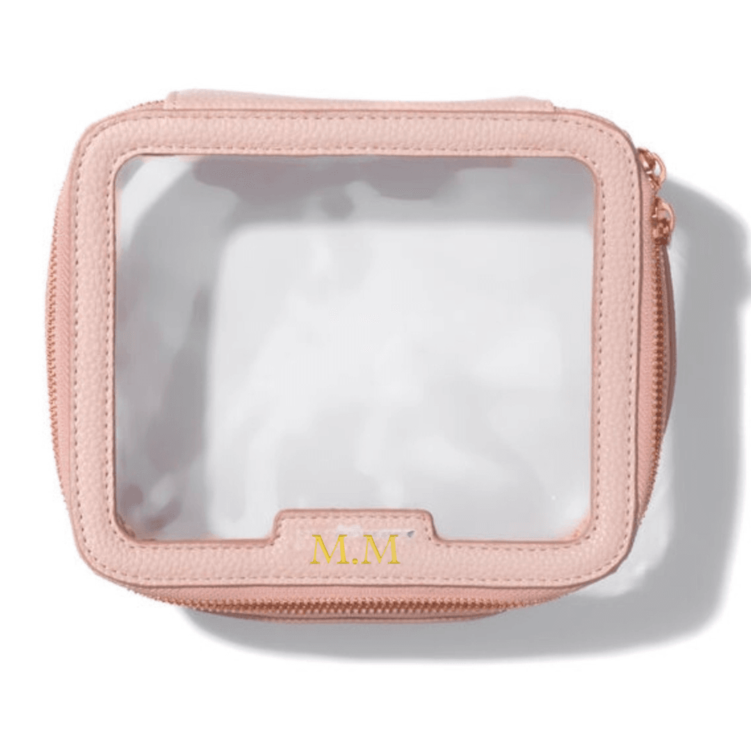 Personalised Travel Makeup Bag