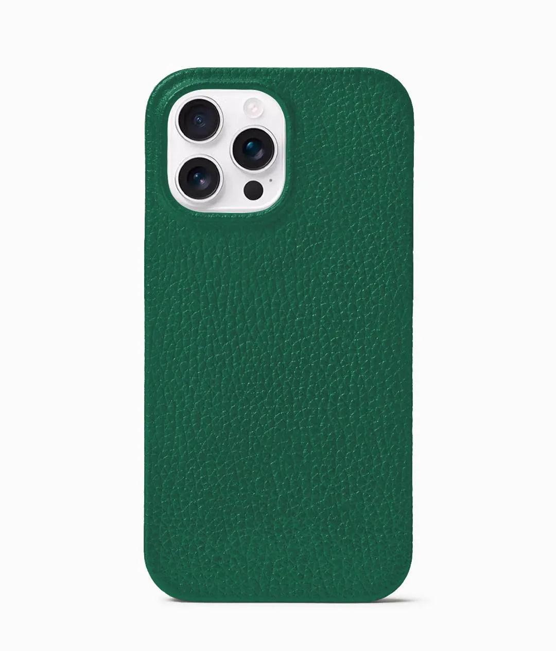 Green Pebble Leather Phone Case