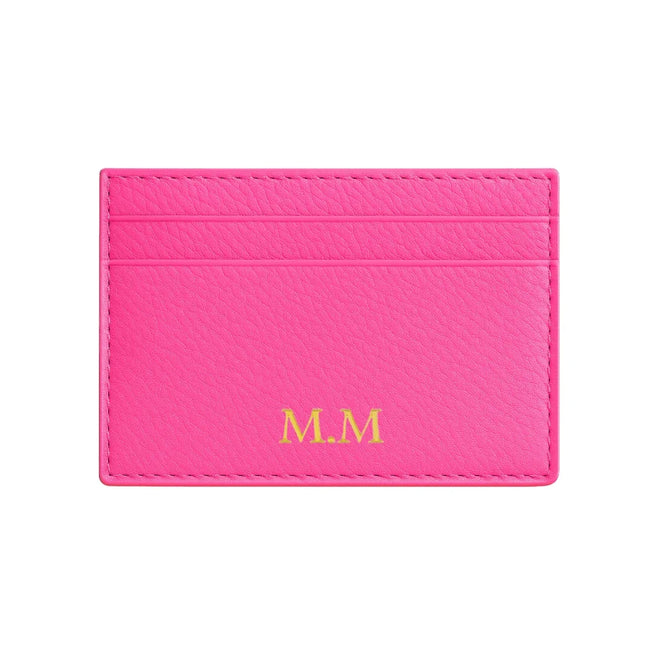 Pebble Leather Card Holder