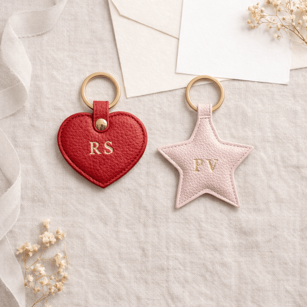 Personalised Star Key Ring