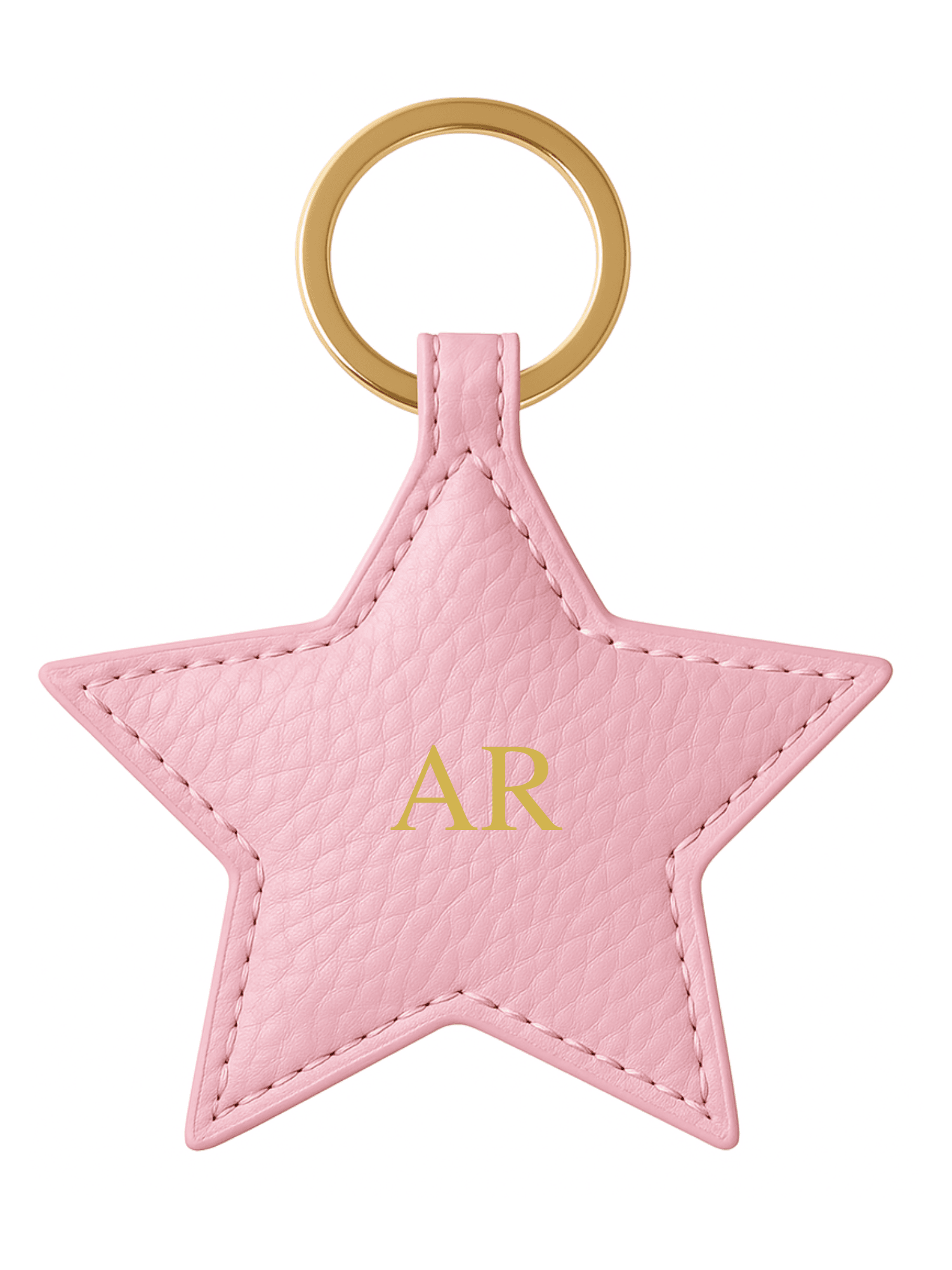 Personalised Star Key Ring