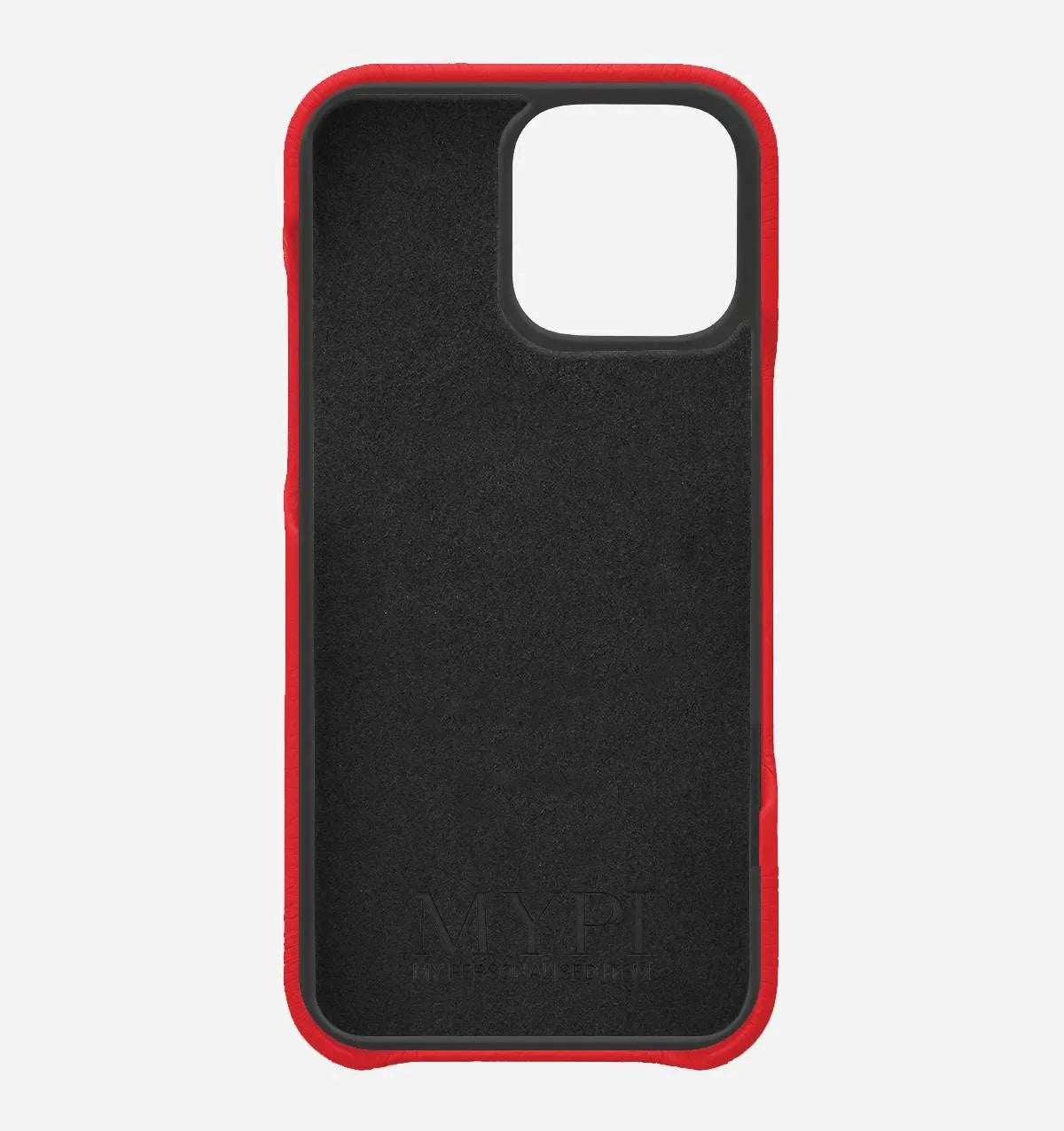 Red Pebble Leather Phone Case My Personalized Item Red Pebble Leather Phone Case My Personalized Item