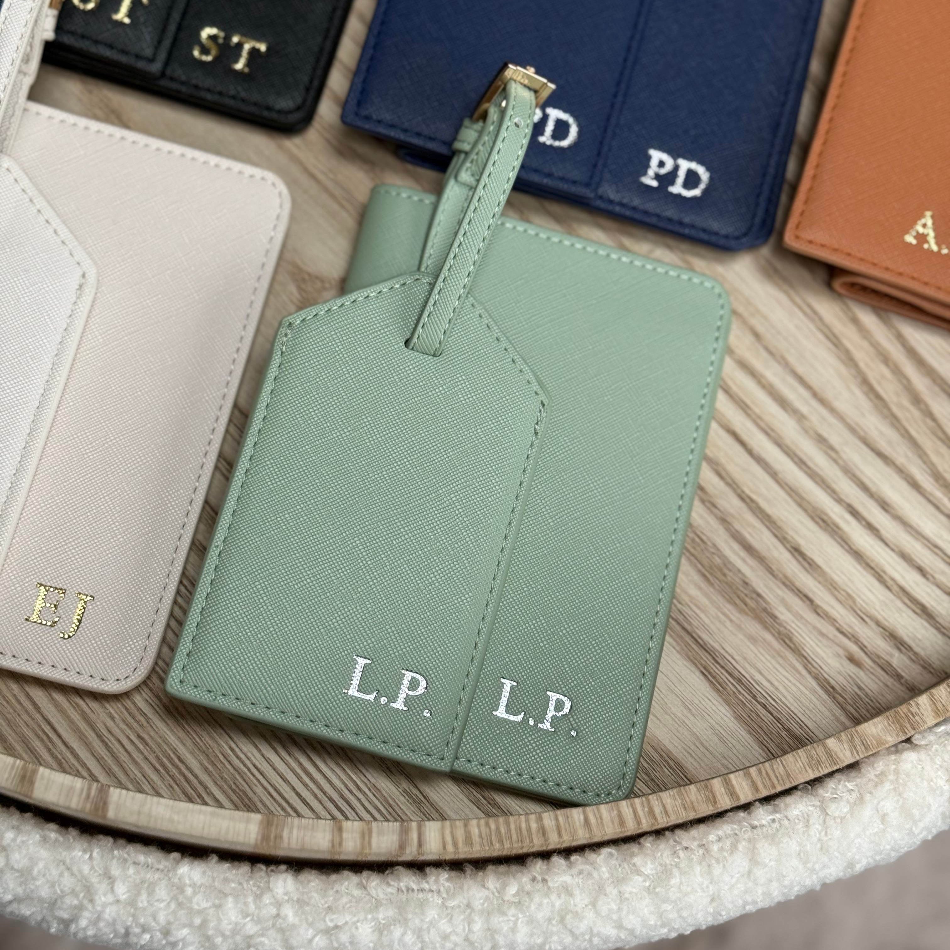Personalised Passport Holder Set
